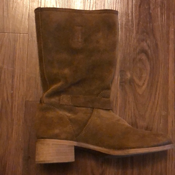 J.crew brown suede boots - Picture 2 of 2